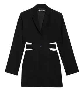 JACQUEMUS La Robe Bari Woven Dress