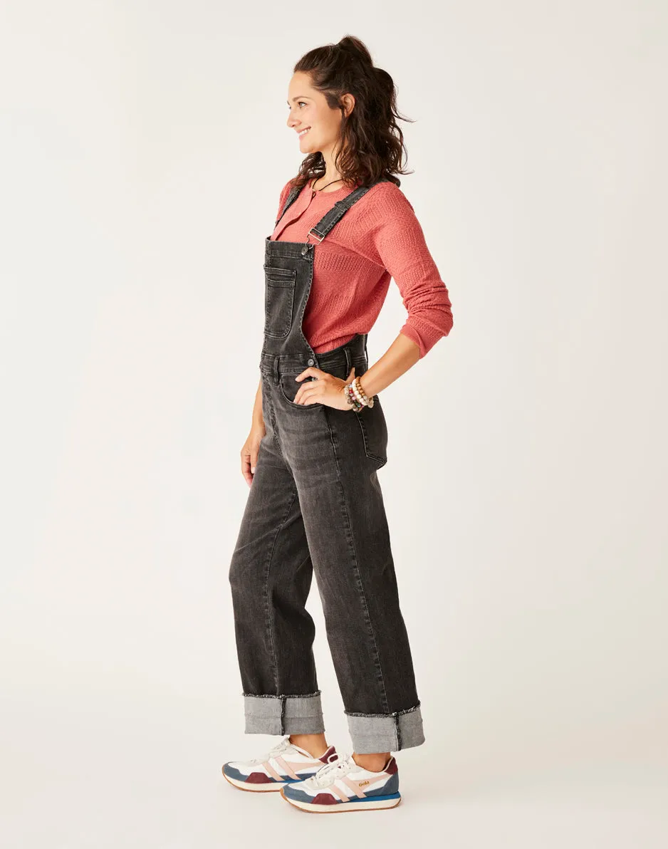 Jason Denim Overall: Washed Black