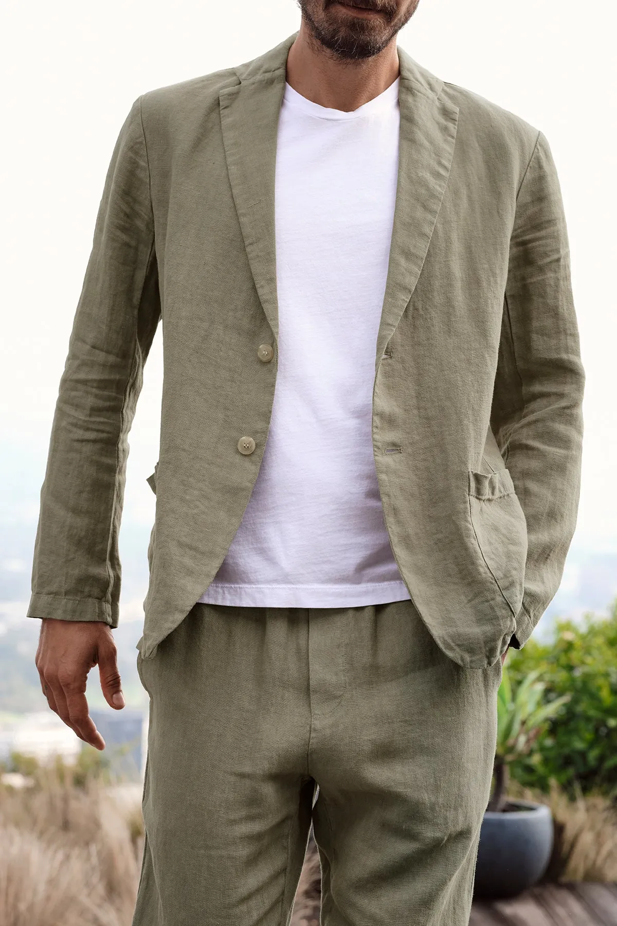 JOSHUA LINEN BLAZER