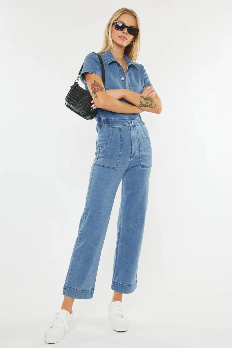 KanCan - Chantelle Straight Leg Jumpsuit