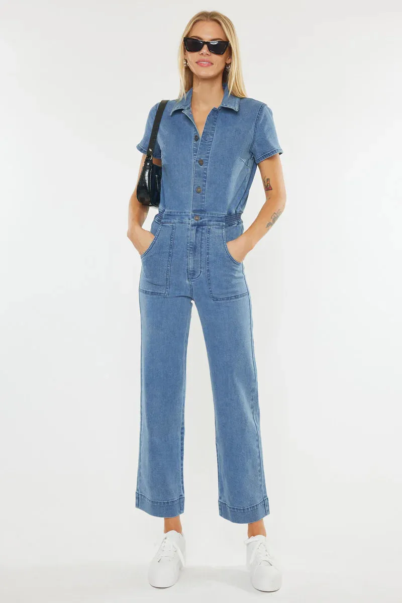 KanCan - Chantelle Straight Leg Jumpsuit