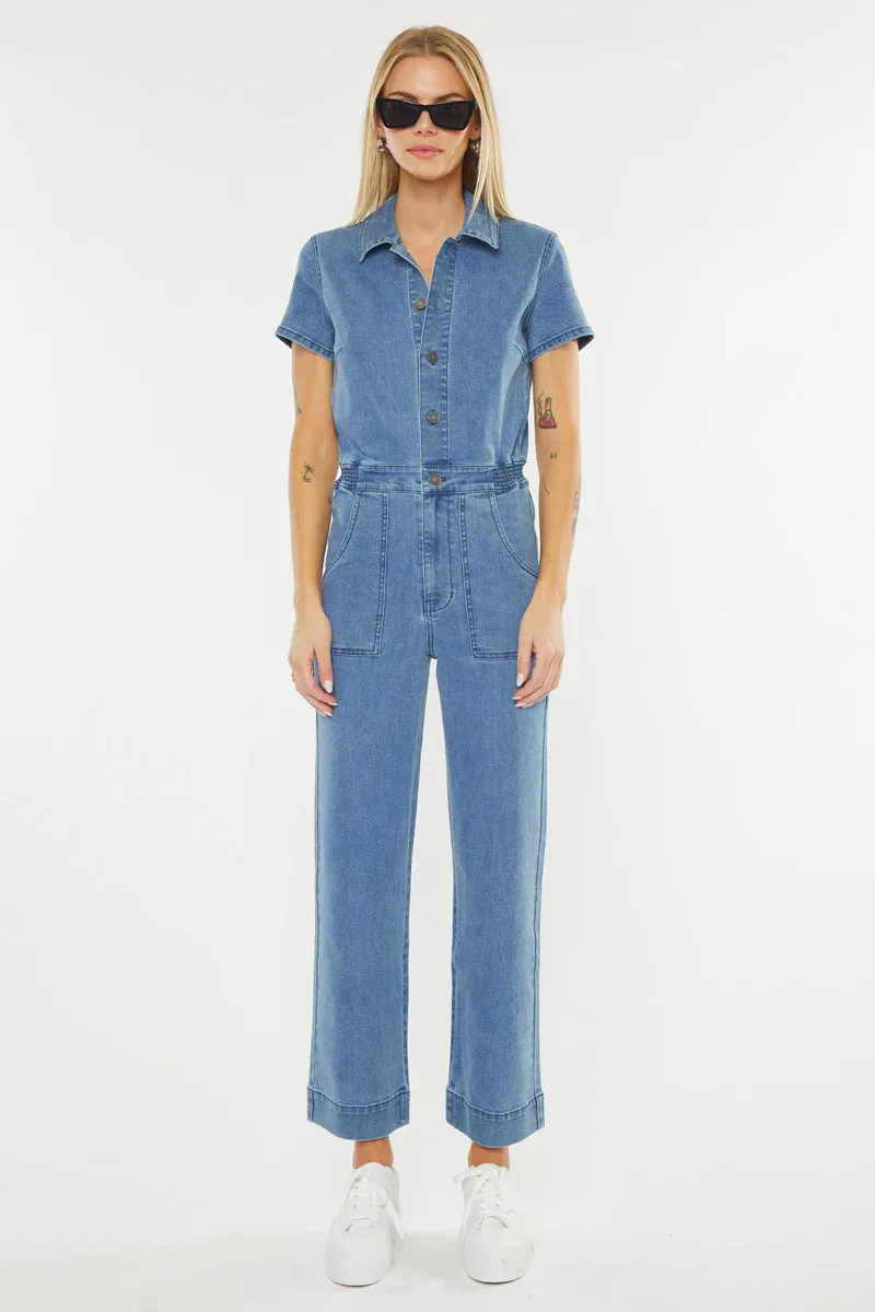 KanCan - Chantelle Straight Leg Jumpsuit