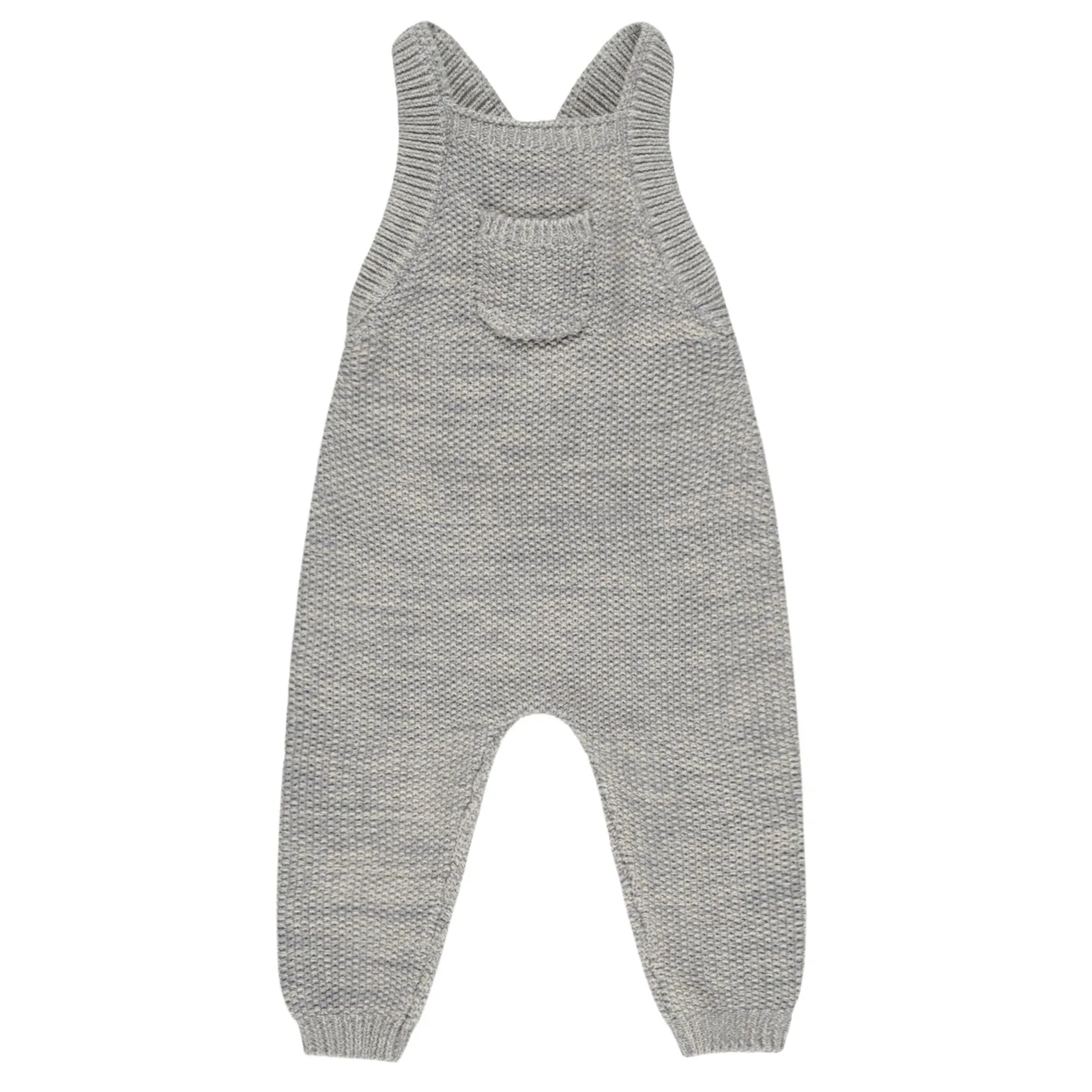 Knit Overall - Heathered Blue