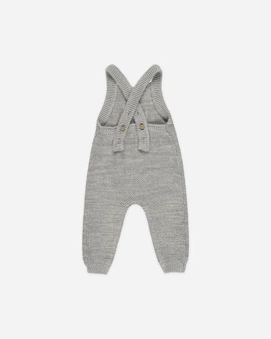 Knit Overall - Heathered Blue