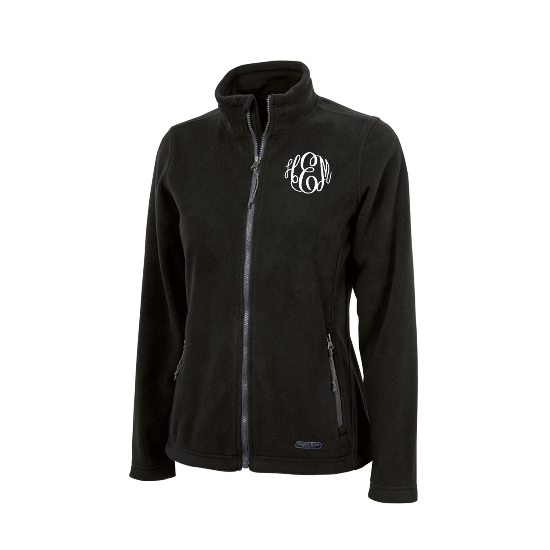 Ladies Fleece Personalized Jacket with Monogram
