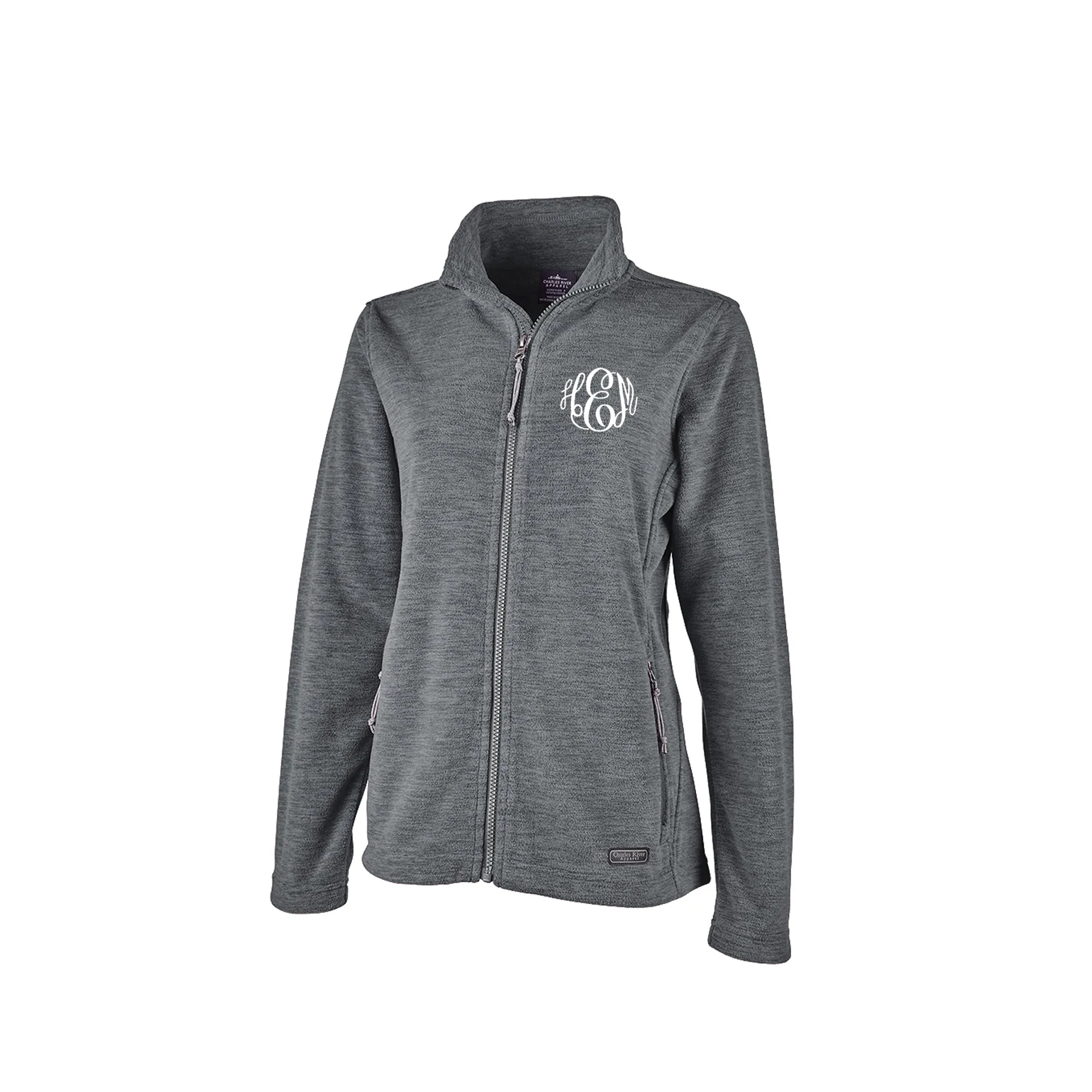 Ladies Fleece Personalized Jacket with Monogram