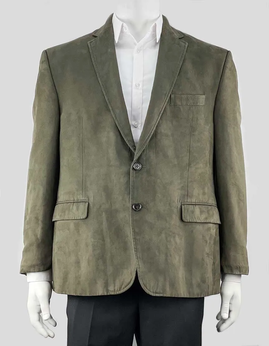 LAUREN RALPH LAUREN Faux Suede Blazer - 46R US