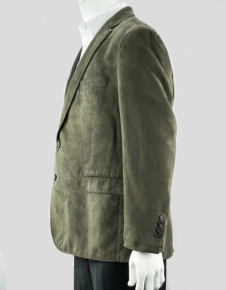 LAUREN RALPH LAUREN Faux Suede Blazer - 46R US
