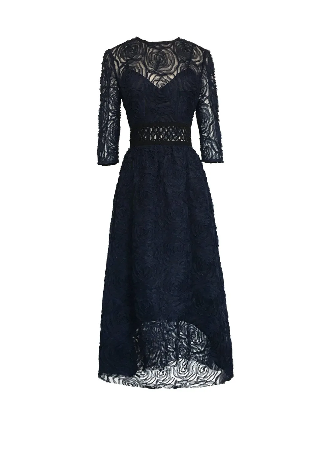 Layered Midi Dress