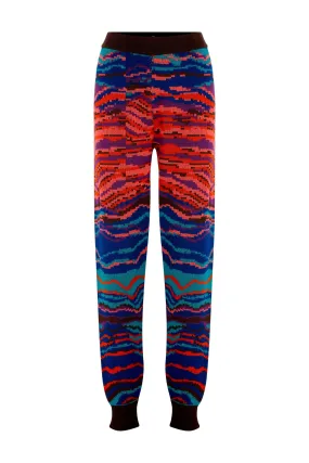 Leah Multicolor Knitted Pants