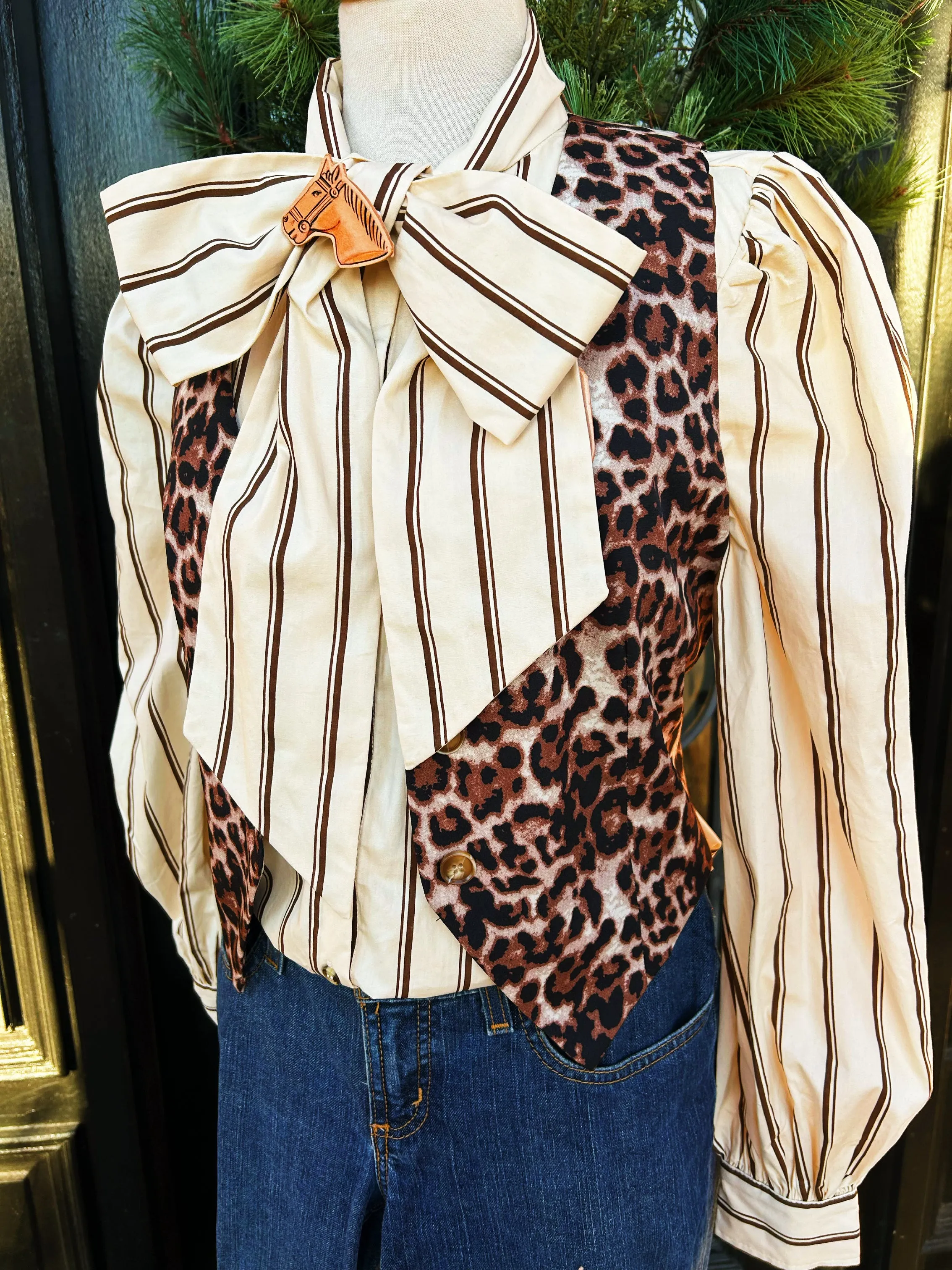 Lola Bow Tie Blouse