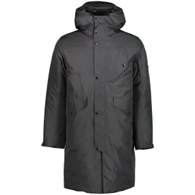 Long Micro-M Down Lens Parka