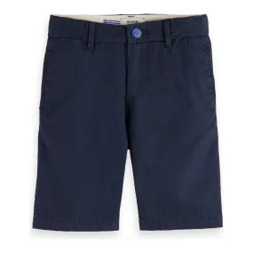Longer-Length Pima Cotton Chino Shorts
