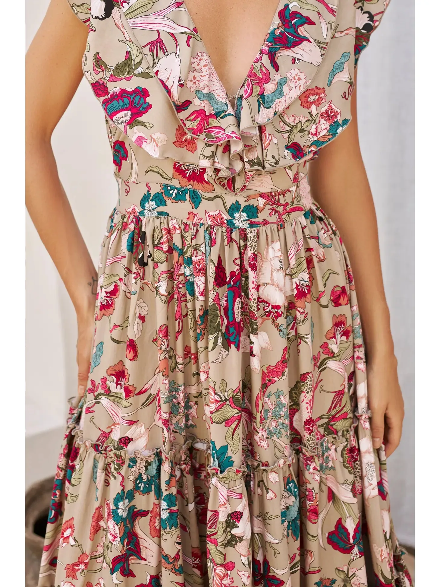 Looking Back Midi Dress- FINAL SALE ITEM