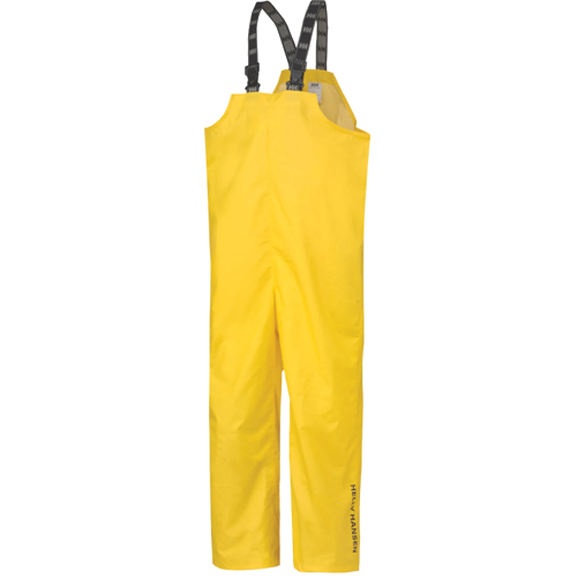 Mandal Rain Bib Pants, Large, PVC, Yellow