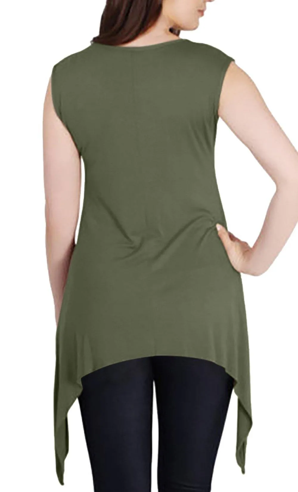Maternity Loose Sleeveless Top