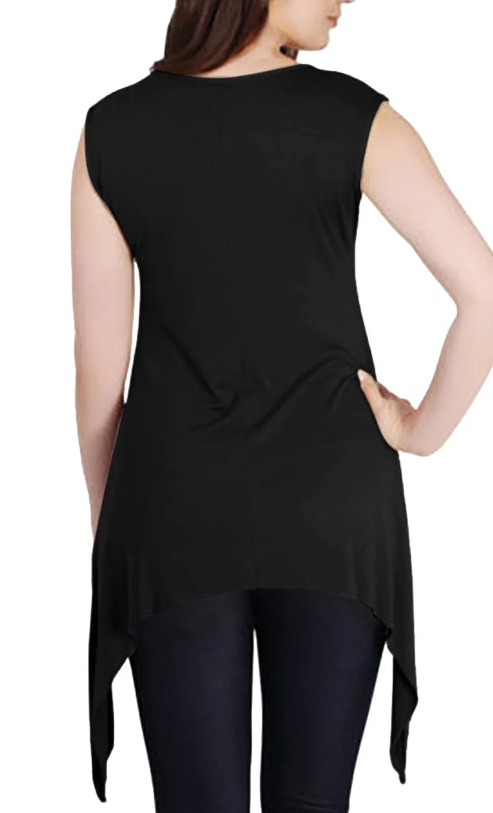 Maternity Loose Sleeveless Top