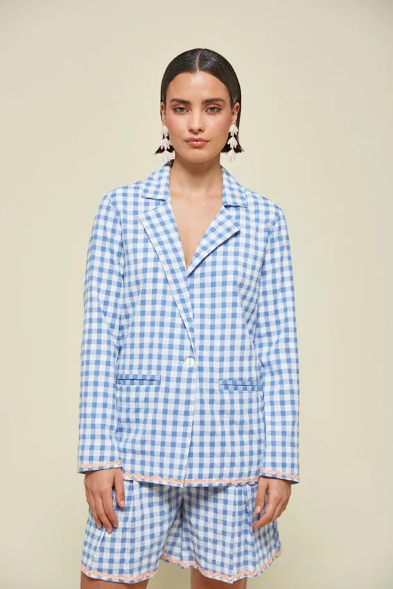 Md'M Patrick Gingham Jacket