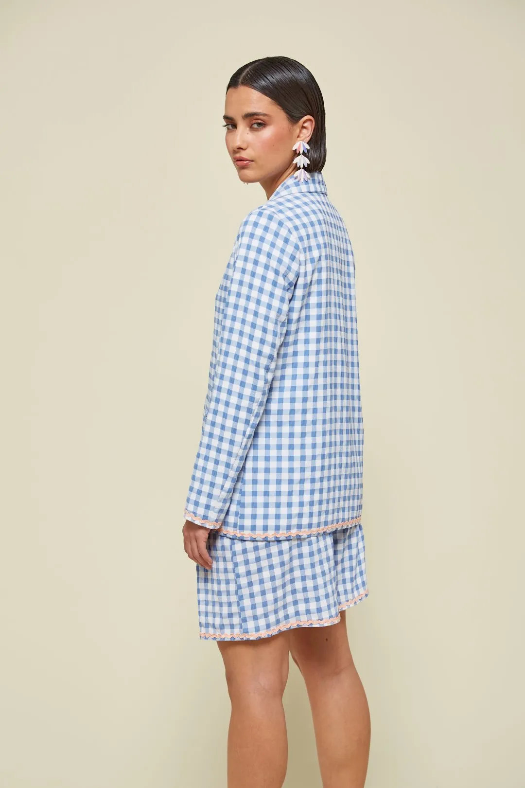 Md'M Patrick Gingham Jacket