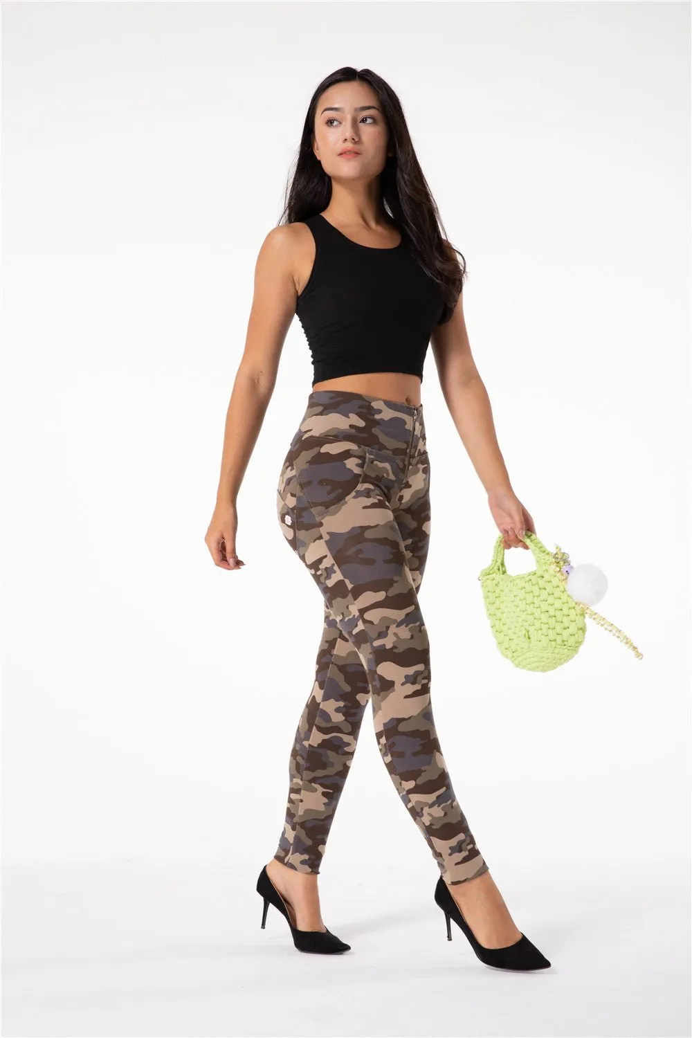Melody Shaping Pants High Waist Dark Camo