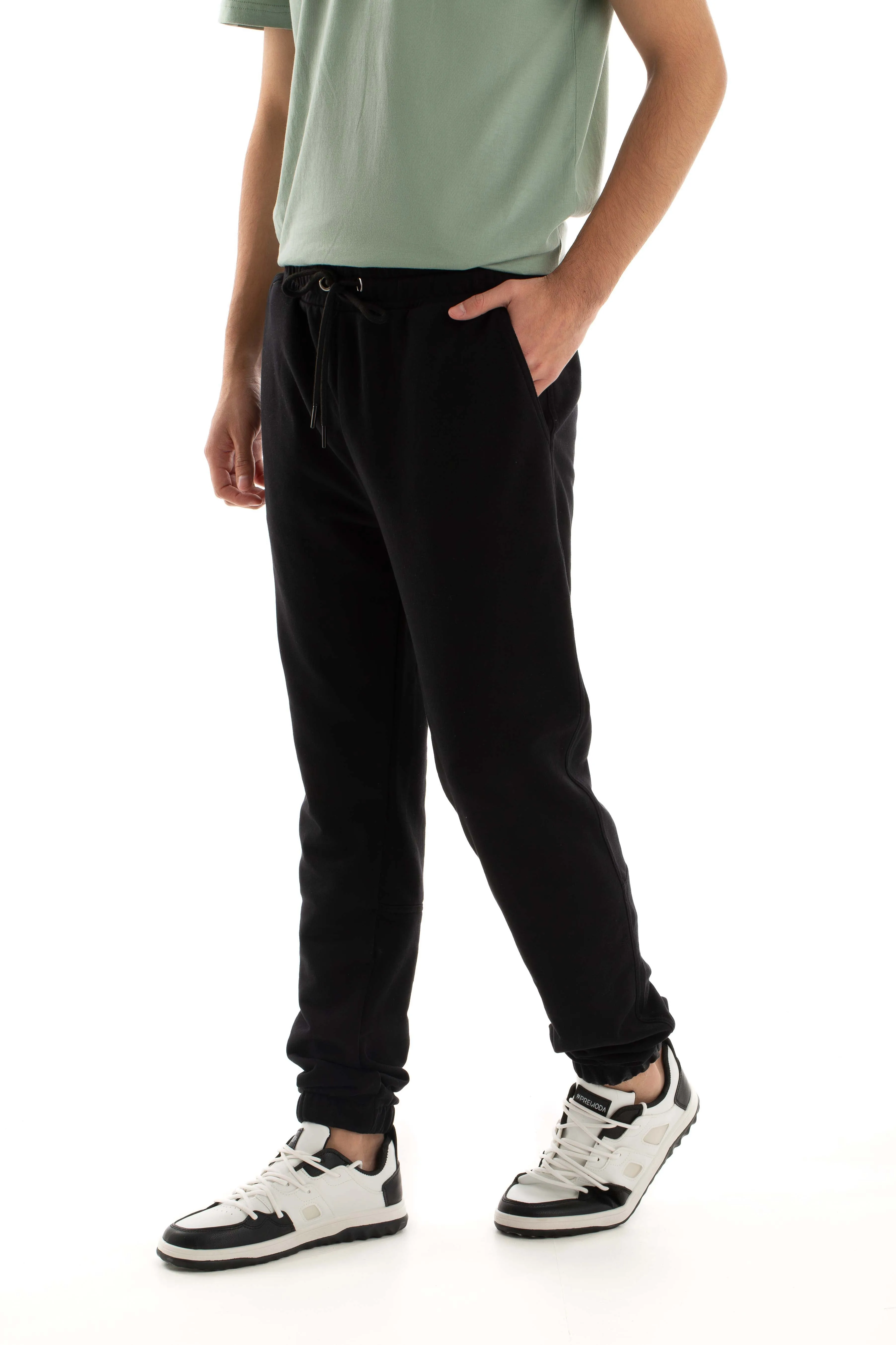 Men Basic Jogger/Regluar fit Sweatpants Black