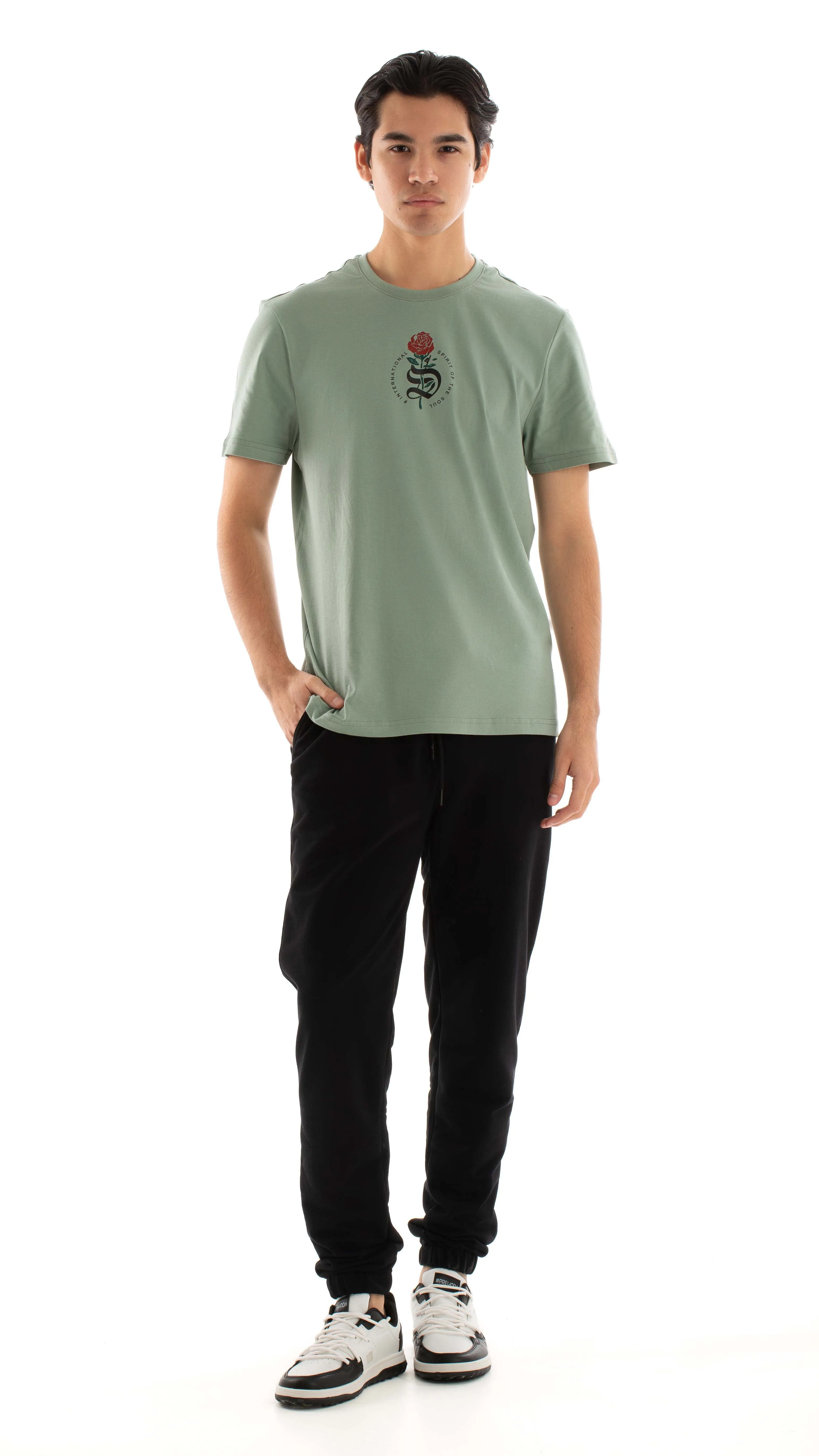 Men Basic Jogger/Regluar fit Sweatpants Black