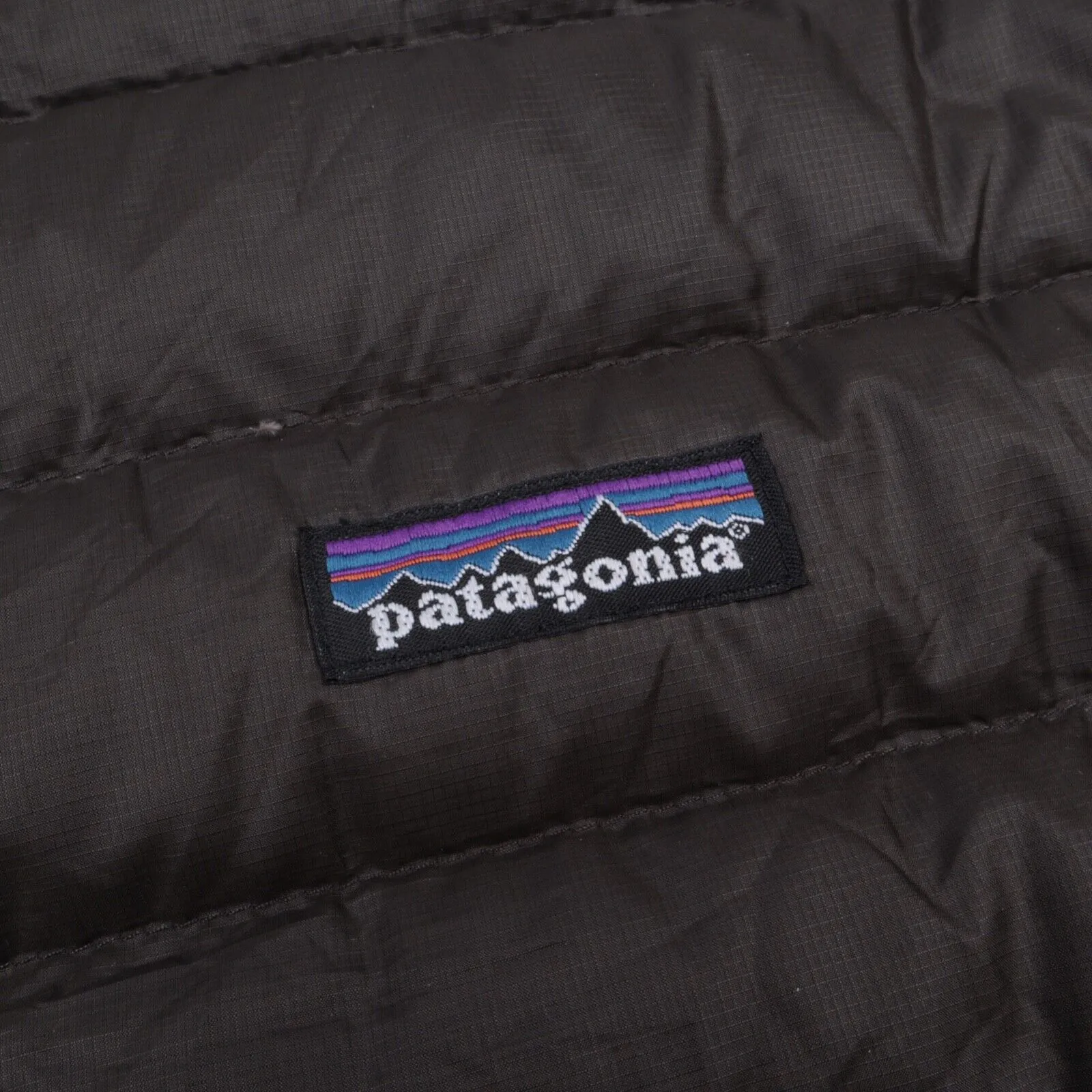 Men's PATAGONIA Olive Green Micro Down Quilted Puffer Jacket Size XL