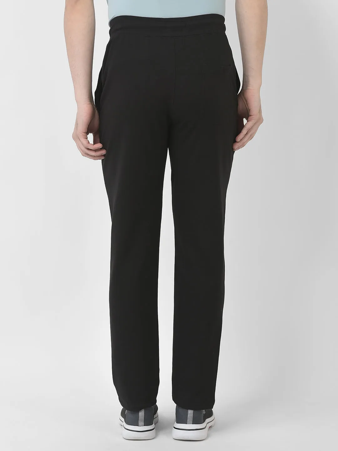 Minimal Black Track Pants