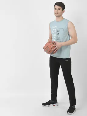 Minimal Black Track Pants