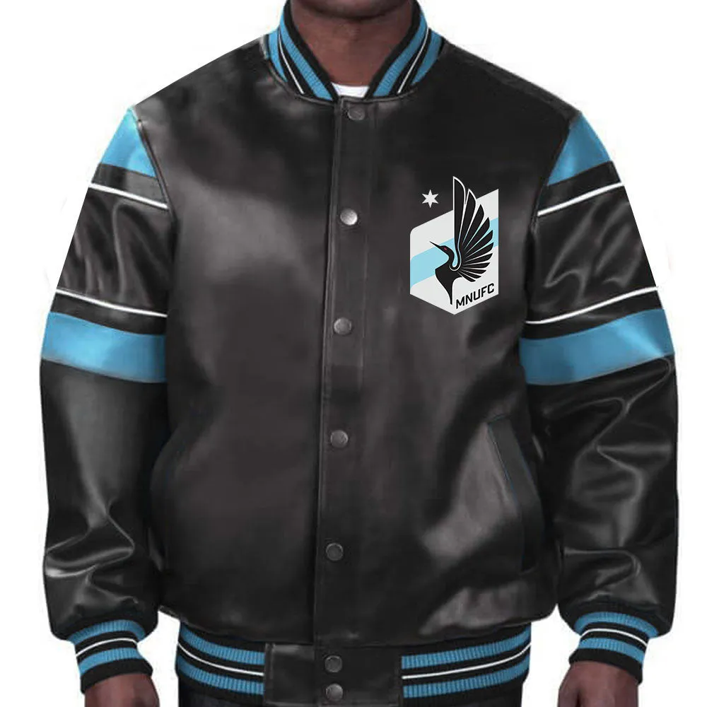 MLS Minnesota United FC Leather Jacket