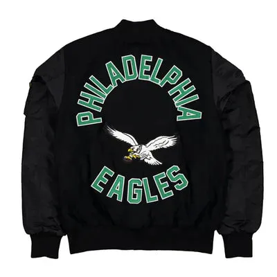 NFL Philadelphia Eagles Varsity Jacket Men and Women