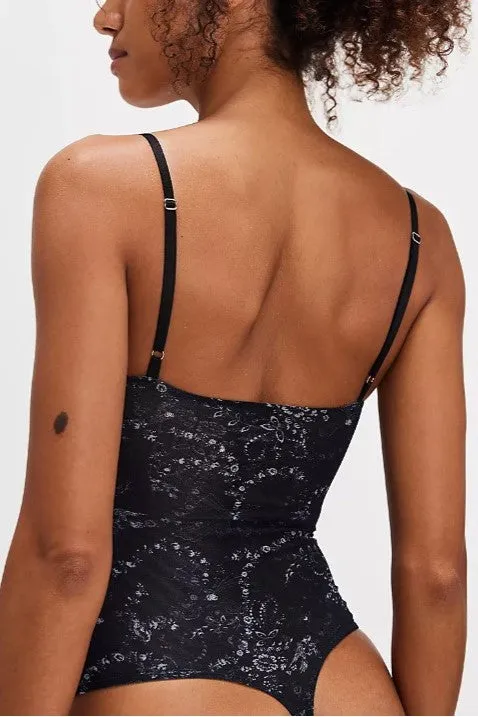 Night Rhythm Printed Bodysuit