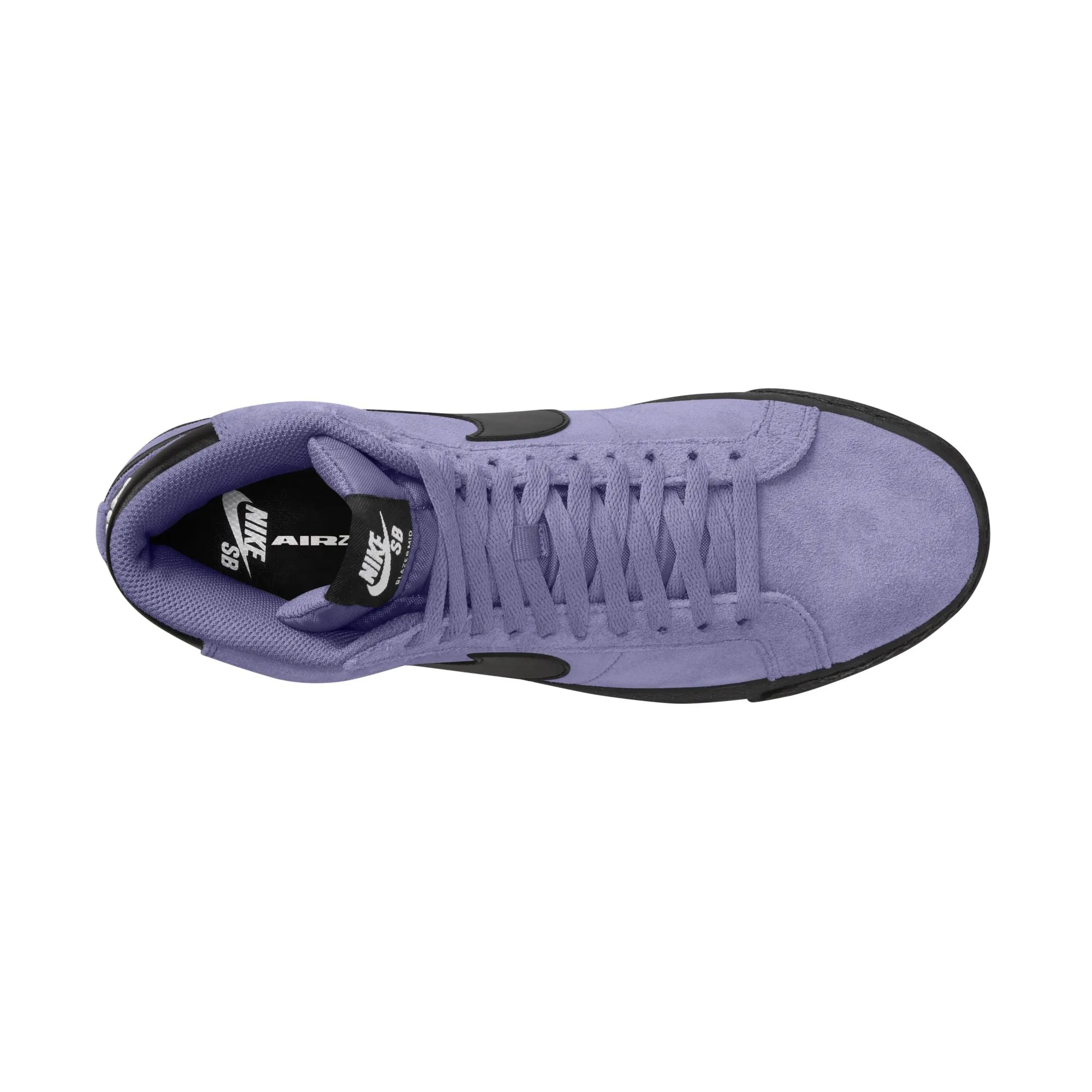 Nike SB Zoom Blazer Mid Skate Shoes-Dusty Amethyst/Black