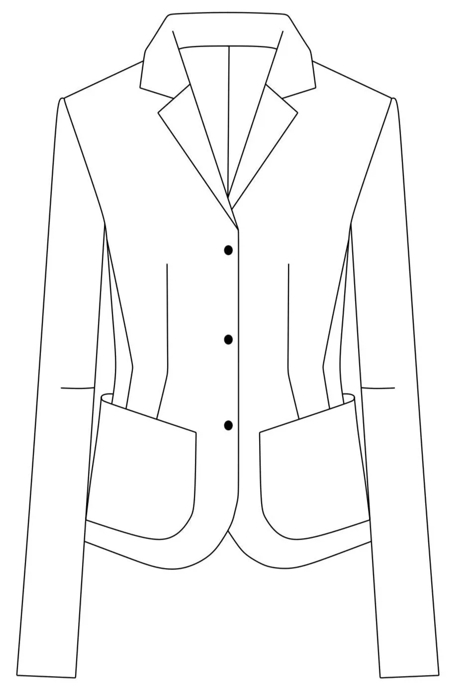 No24 kurzer Blazer