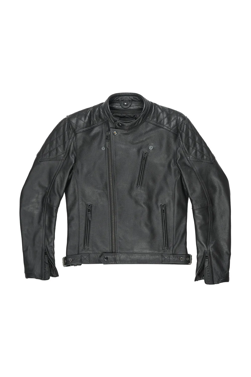Pando Moto Twin Leather Jacket - Black