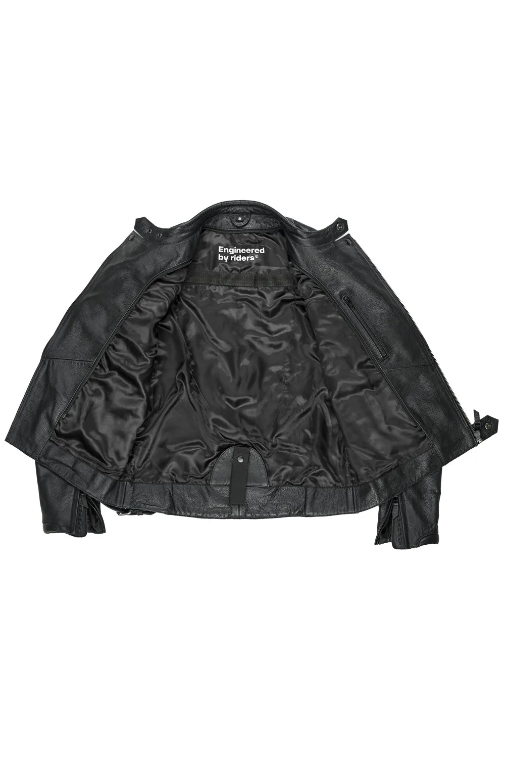 Pando Moto Twin Leather Jacket - Black