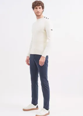 Pantalon chino Voile Hiver - en coton stretch (AMIRAL)