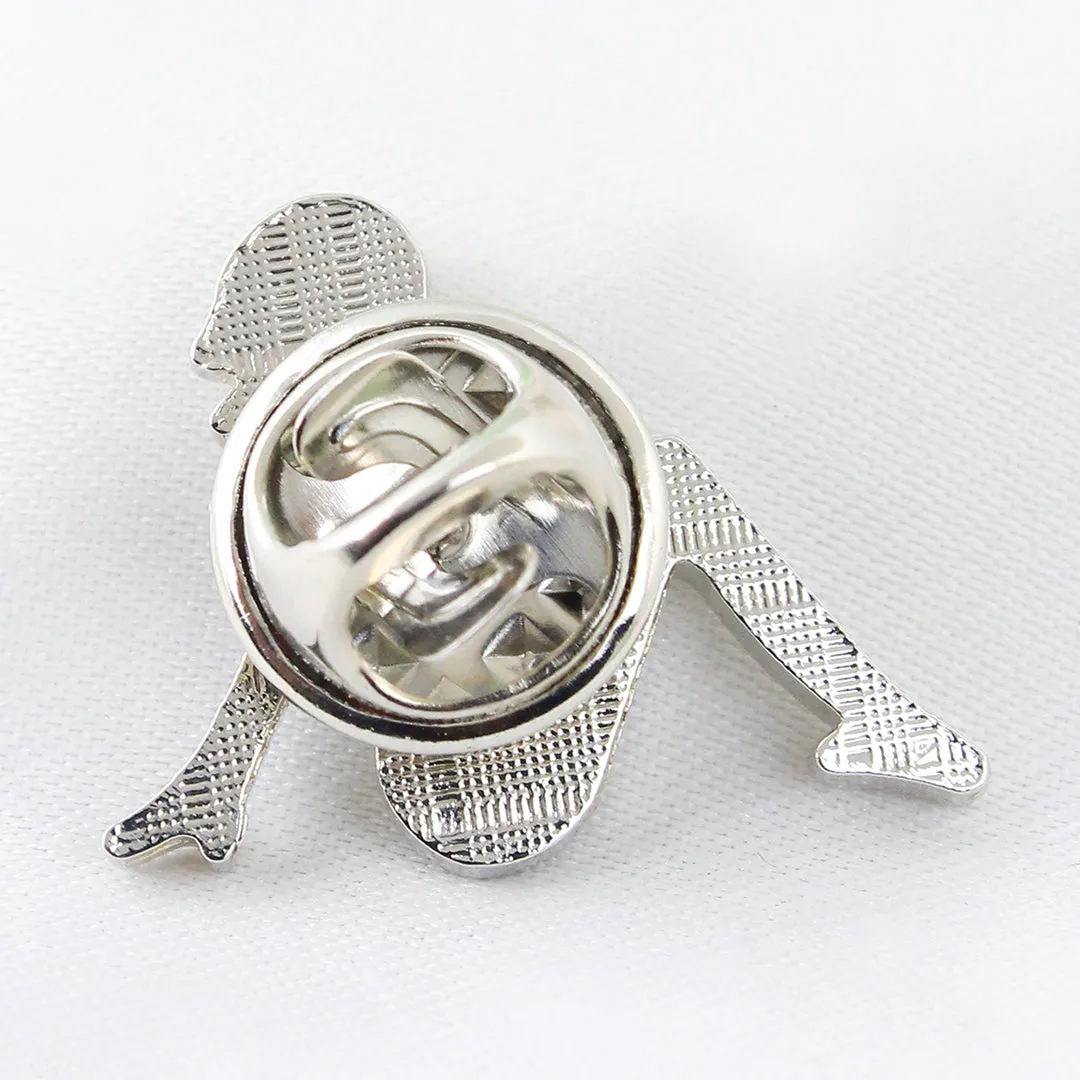 Peluche Sexy Diva Cufflink and Lapel Pin Set