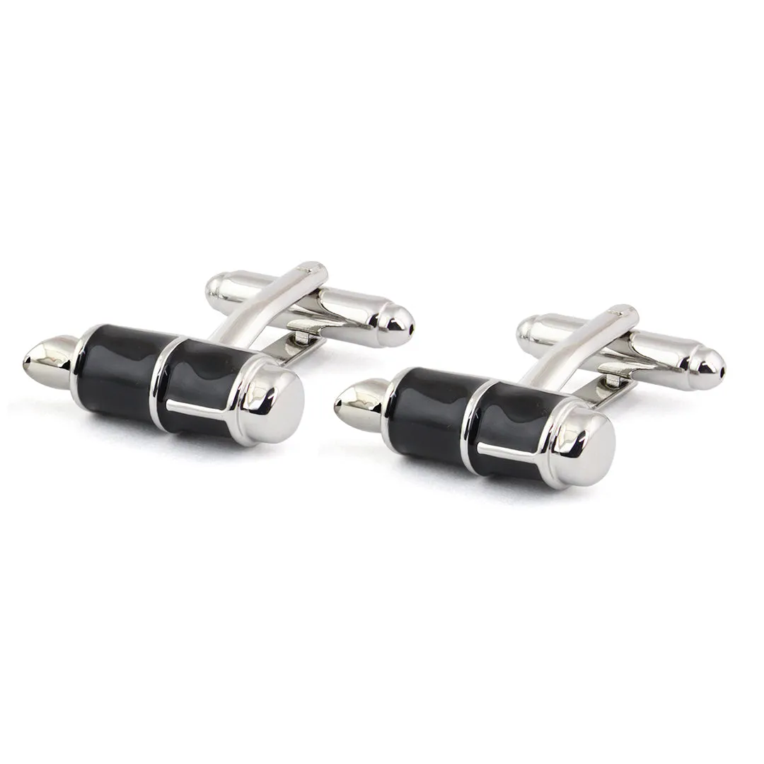 Peluche The Writer's Friend Set Cufflink and lapel Pin Set