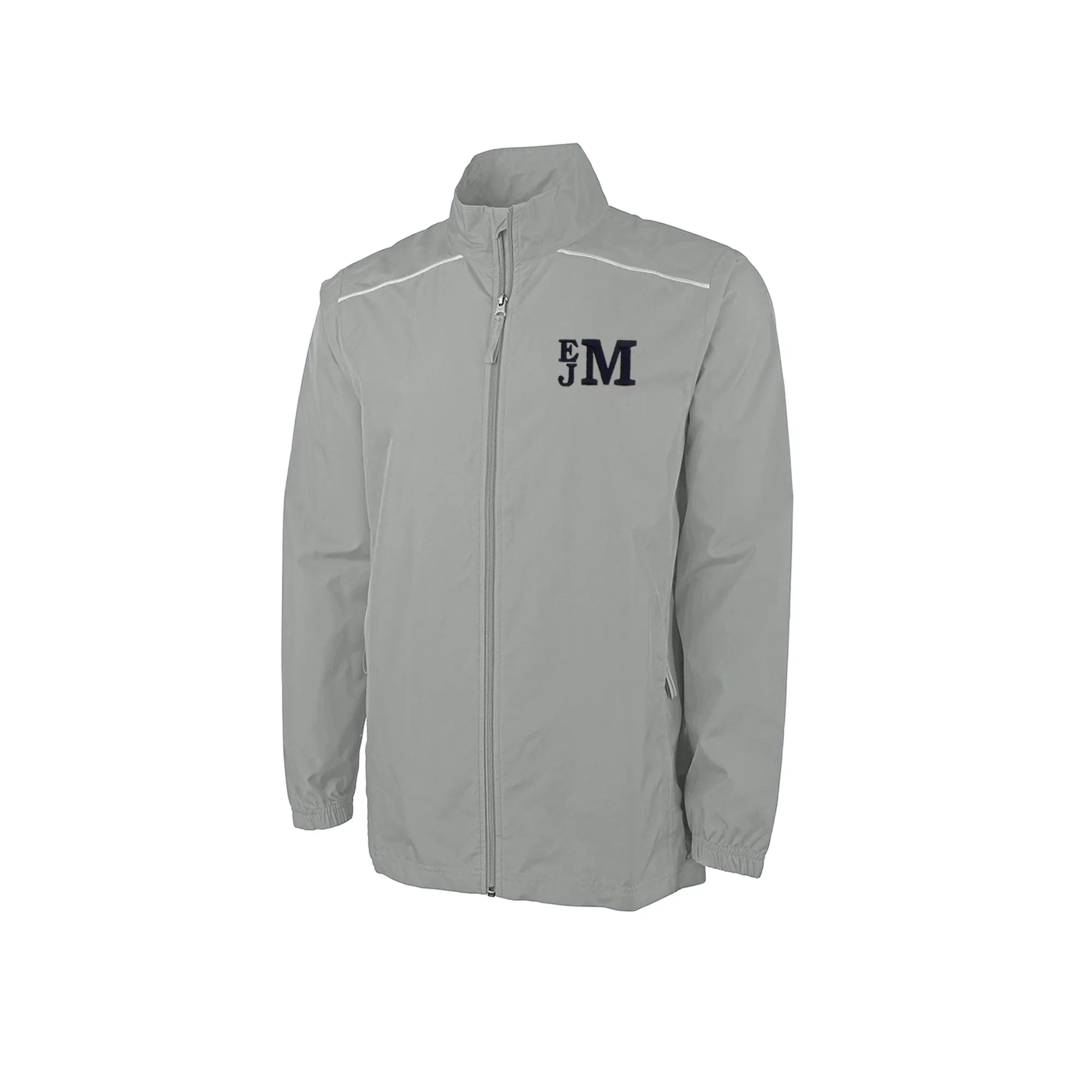 Personalized Men's Skyline Pack-N-Go Full Zip Jacket with Monogram