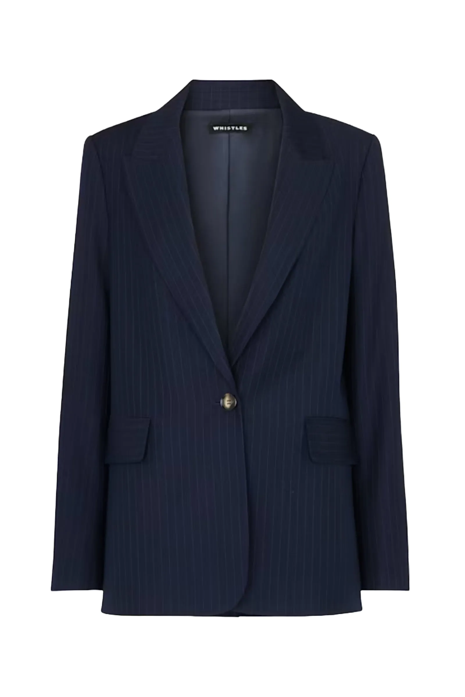 Pinstripe Blazer