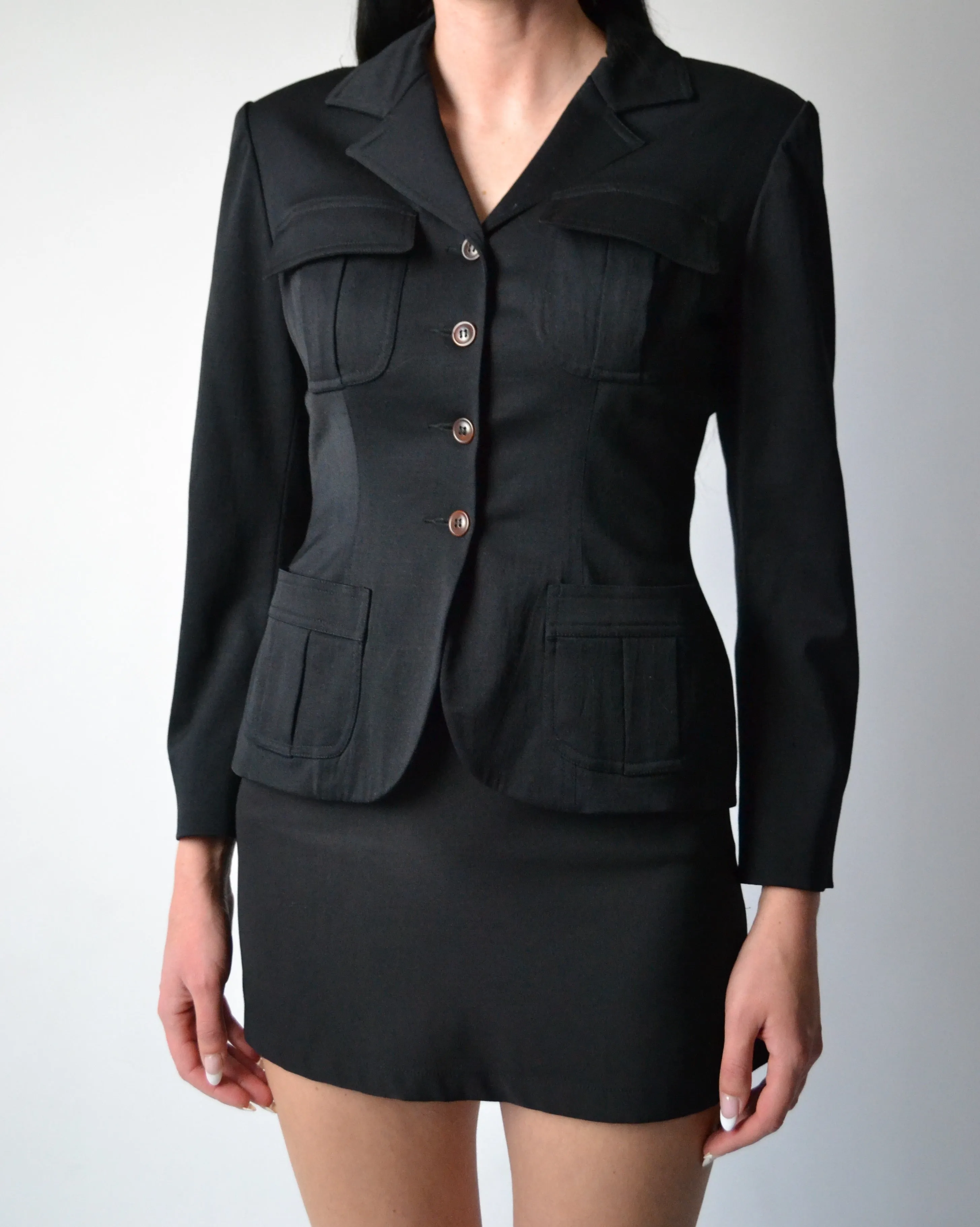 Plein Sud Black Blazer