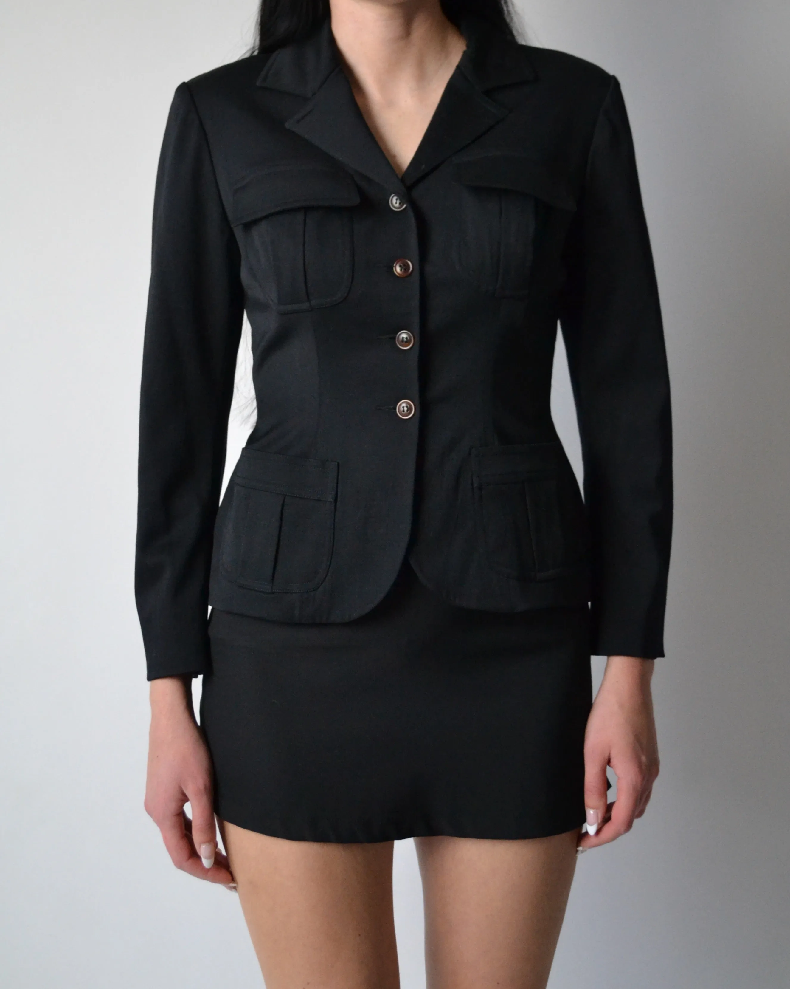 Plein Sud Black Blazer