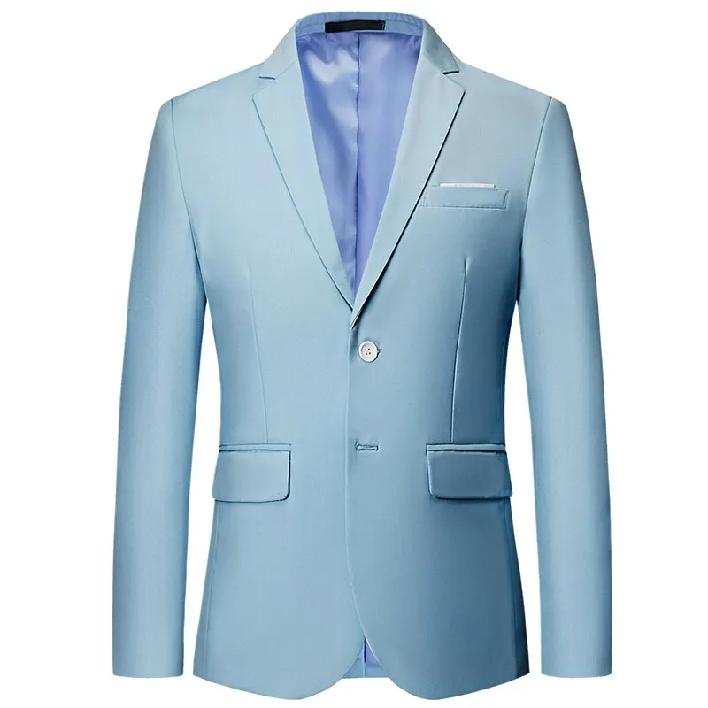 Plyesxale Blau Rot Grün Weiß Grau Gelb Lila Blazer Herren Slim Fit Herren Blazer Freizeitjacke 5-6XL Herren Blazer Q65