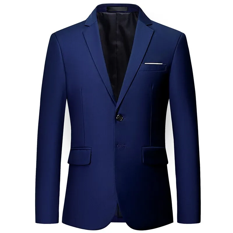Plyesxale Blau Rot Grün Weiß Grau Gelb Lila Blazer Herren Slim Fit Herren Blazer Freizeitjacke 5-6XL Herren Blazer Q65