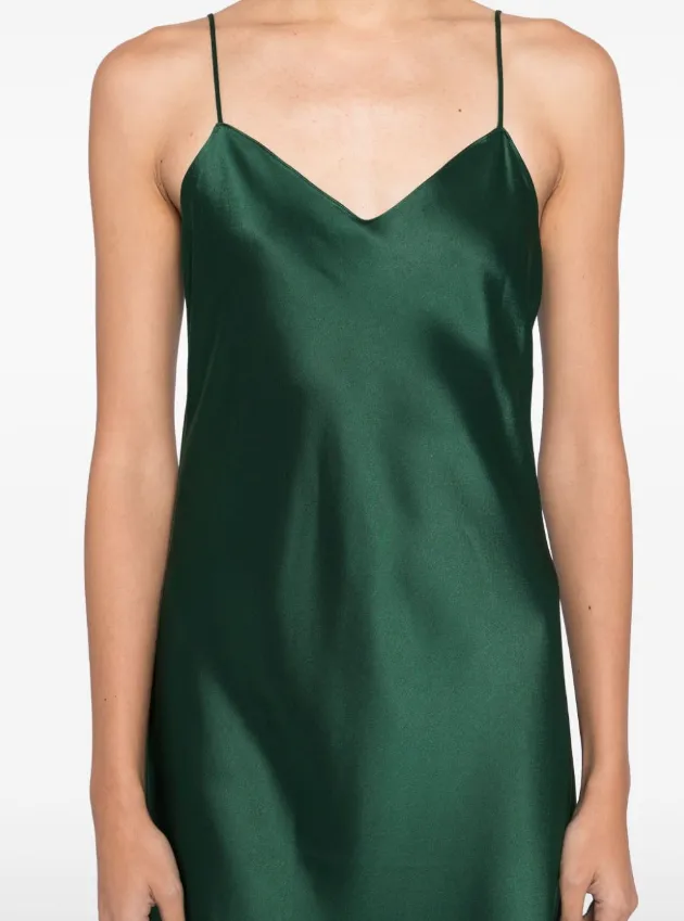 Polo Ralph Lauren satin midi slip dress