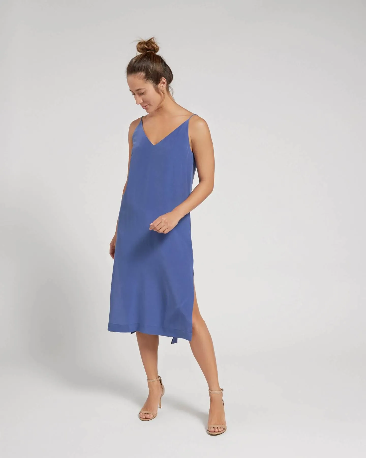 Premium Silk Slip Dress