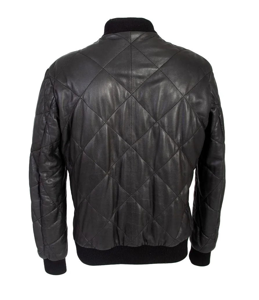 Quilted Leather Jacket