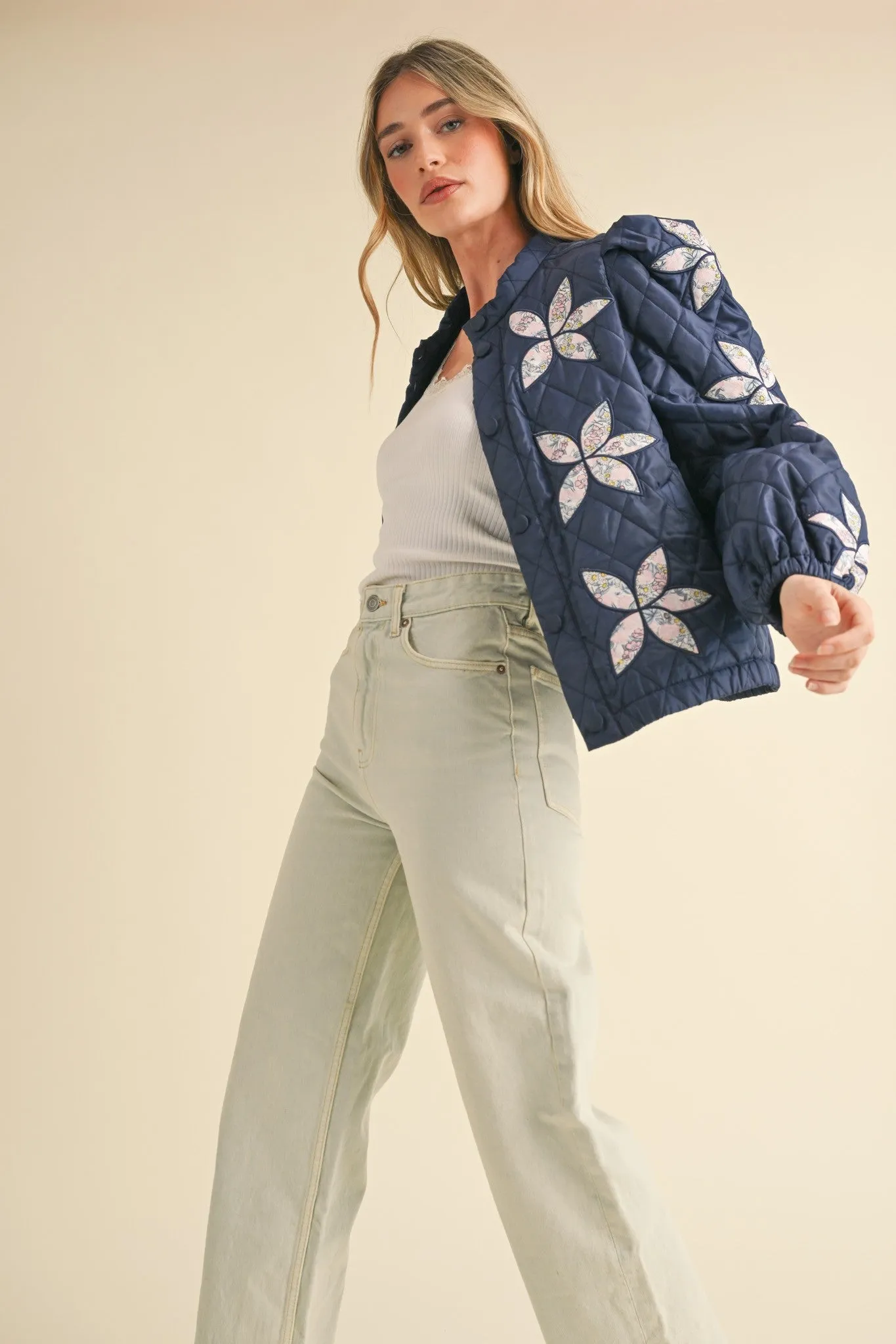 Quincy Jacket Vintage Navy