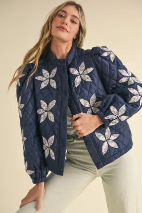 Quincy Jacket Vintage Navy